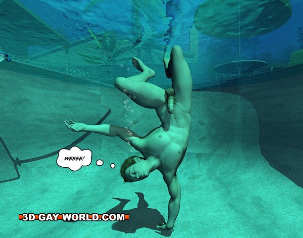 Meating the new pool boy or first time gay seduction story.