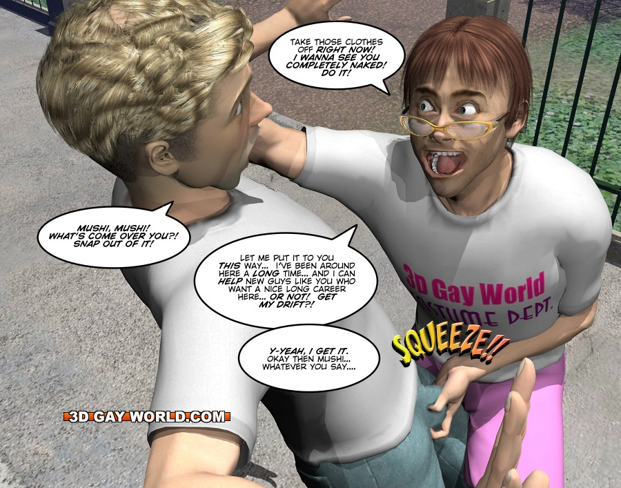 SEE THE LARGEST COLLECTION OF 3D GAY XXX COMICS ONLY AT 3DGAYWORLD.COM